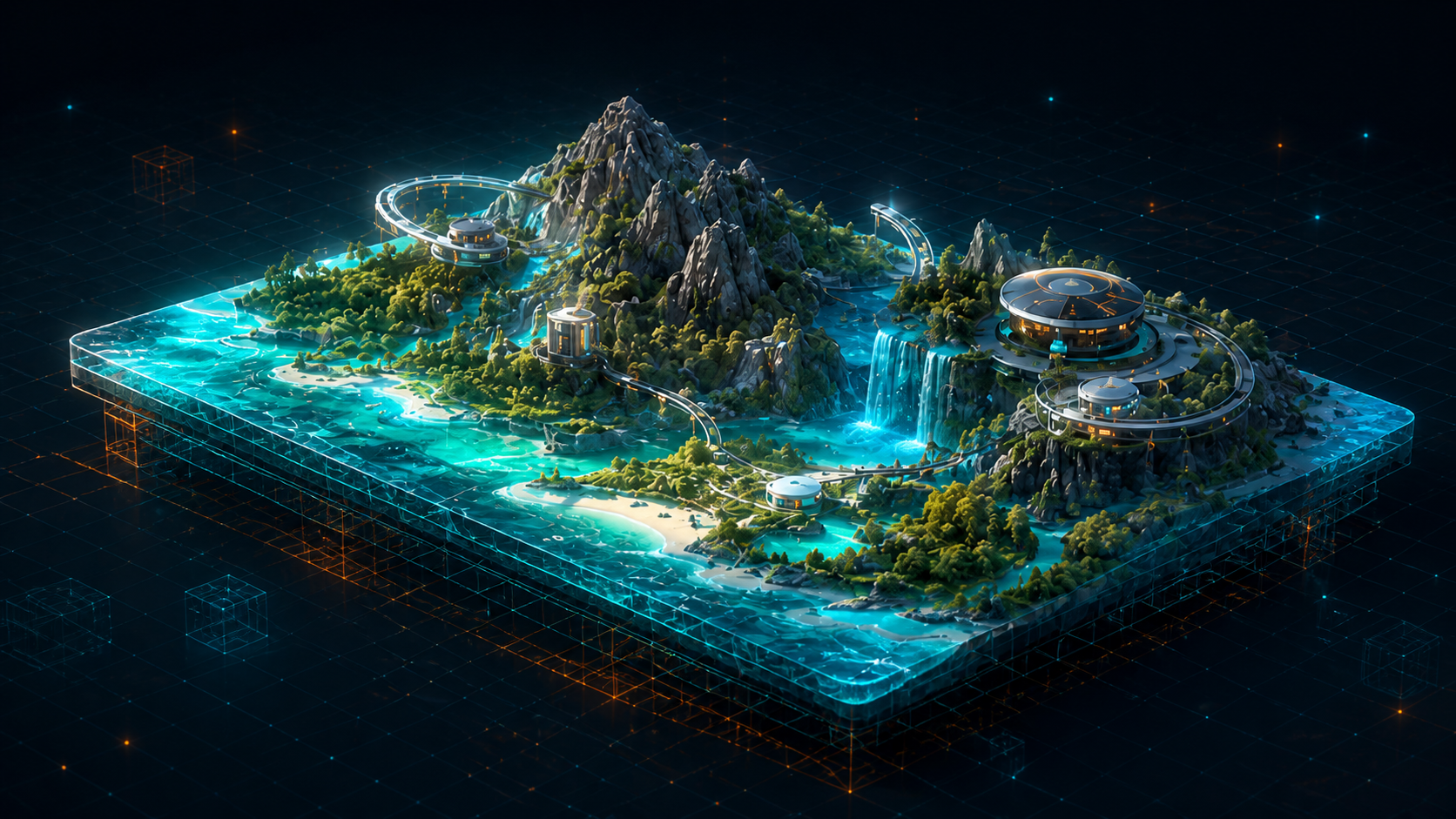 CrackMac ecosystem island map